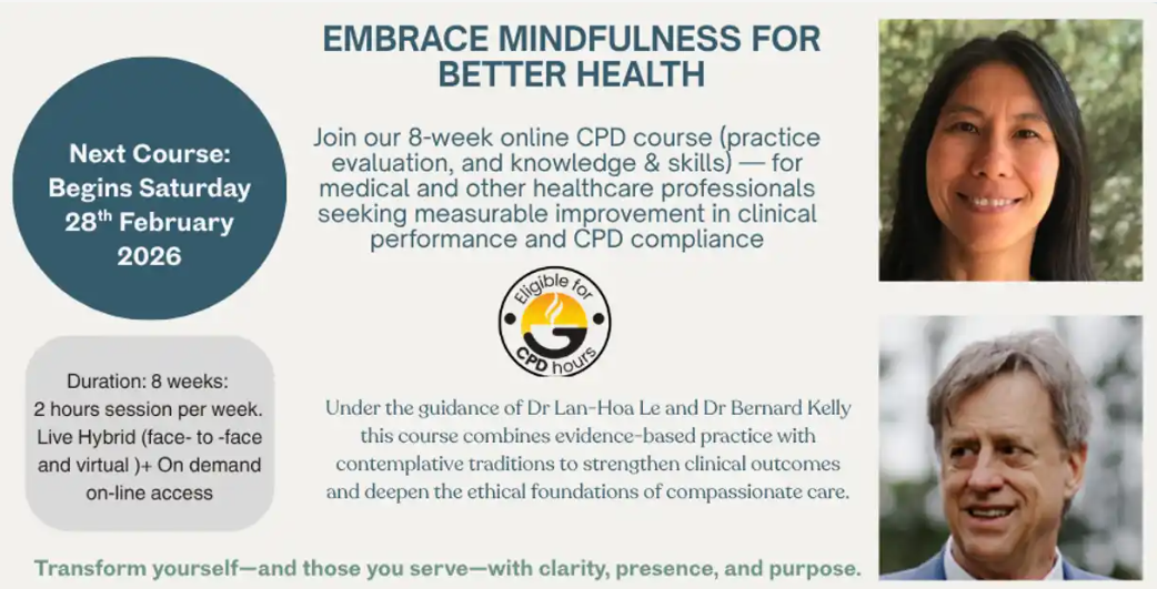 Mindfulness for Health - Central Coast Meditation Centre